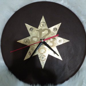 Работа Часы настенные "Звезда"