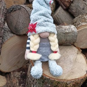 Работа Гном девочка новогодняя 