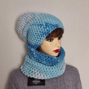 Робота Шапка і снуд комплект Художник