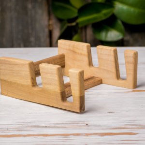 Работа Подставка на кухонный стол для двух деревянных досточек