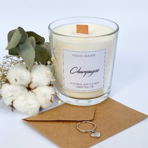 Робота Аромитизована свічка з соєвого воску 200г.