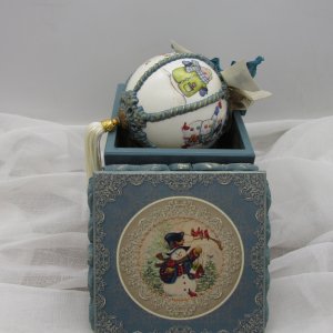 Работа Подарочный набор Снеговик