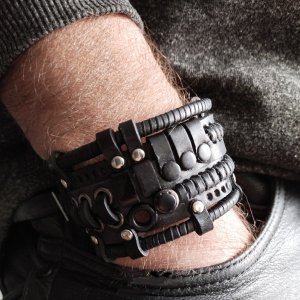 Работа кожаный браслет 80