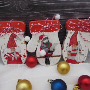 Робота Новорічний сувенір Варежка