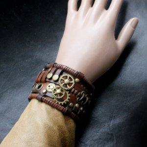 Работа кожаный браслет 85