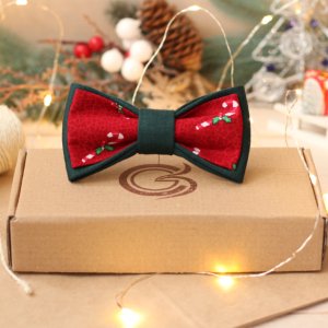 Работа Бабочка новогодняя "Рождественская карамелька"