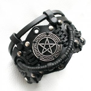 Работа кожаный браслет 70 стимпанк