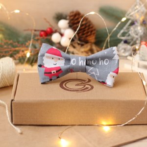 Работа Новогодняя бабочка "Санта Клаус Хо-Хо-Хо"