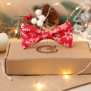 Работа Новогодняя бабочка "Белые снежинки"