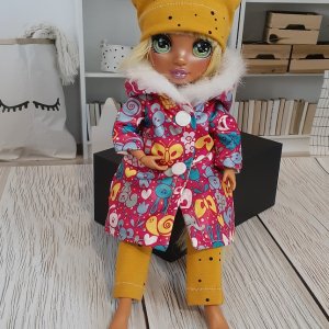 Работа Одежда для кукол RAINBOW. Набор одежды ручной работы. 