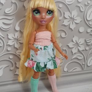 Работа Одежда для кукол RAINBOW. Летний набор одежды. 