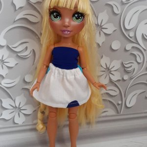 Работа Одежда для кукол RAINBOW. Юбка и топ. Набор,