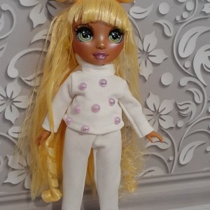 Работа Одежда для кукол RAINBOW. Спортивный костюм .