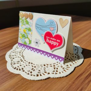 Робота Листівка "Ти робиш мене щасливою"