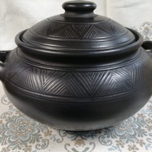 Работа Кастрюля, горшок для духовки