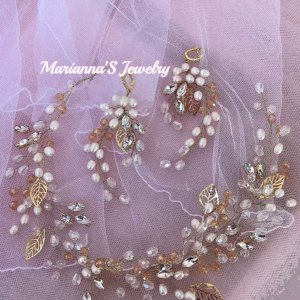 Работа Веточка для прически «Mesmerizing Ivory»
