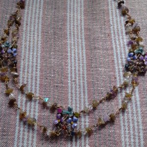 Работа Колье "Чары"