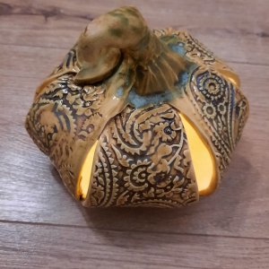 Работа Тыквушка керамическая