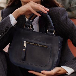 Робота Сумка із натуральної шкіри Crazy horse "wine glass"