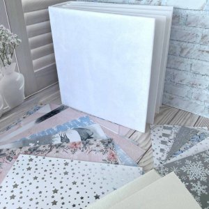 Работа МК по скрапбукингу , набор для создания альбома 