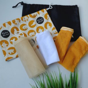 Работа Набор эко мешочков "Мишки", эко пакеты для покупок