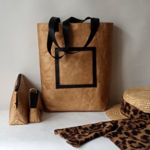 Работа Эко-сумка бежевая биоразлагаемая Tyvek DuPont