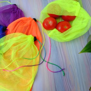 Робота Еко мішечки, набір багаторазових еко мішечків для покупок