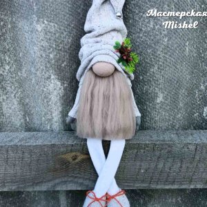 Работа Скандинавский гном Новогодний 