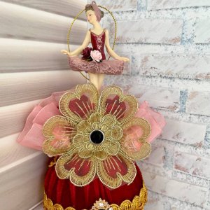 Работа Уникальное новогодние украшение на елку 