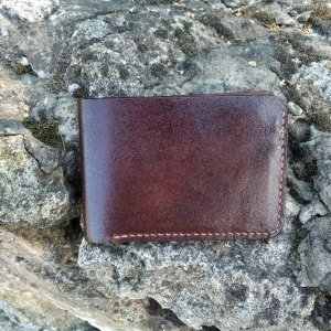 Работа Портмоне из натуральной кожи 