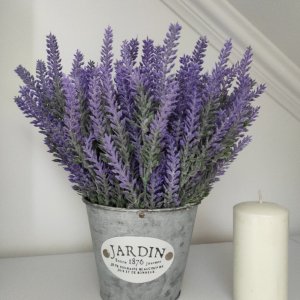 Работа Кашпо с лавандой "Прованс"