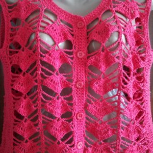 Робота безрукавка рожева