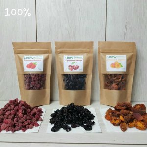 Работа Витаминный коктейль! Элитные сушеная малина, вишня и абрикос