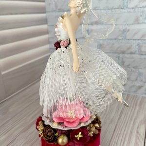 Работа Эксклюзивная новогодняя игрушка Балерина 