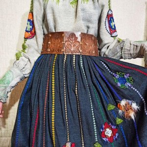 Робота Жіноча спідниця. Ткана авторська робота. 