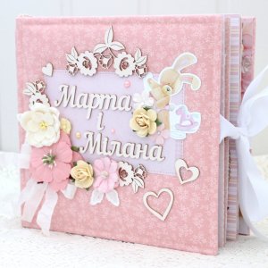 Робота Альбом для двійнят дівчат , фотоальбом для двійні