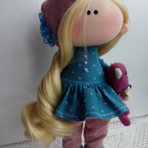 Работа Кукла в беретике