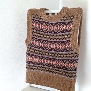 Робота Безрукавка ручної роботи жакардова