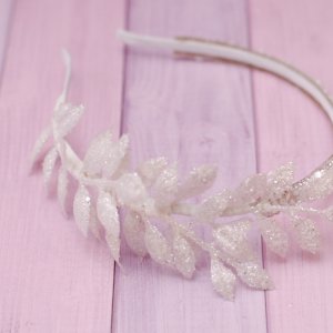 Робота Новорічний обруч білий ободок