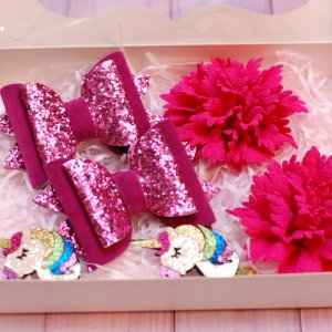 Робота Набір малиновий прикрас