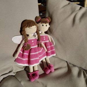 Робота В'язана лялька фея