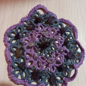 Робота Квітка життя з аметистом