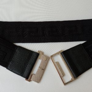 Робота Пояс чорний з еластичної гуми 