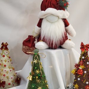 Робота Дід Мороз або Санта-Клаус з мішок для подарунка