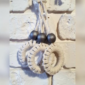 Робота Новорічні прикраси кільця пломбір