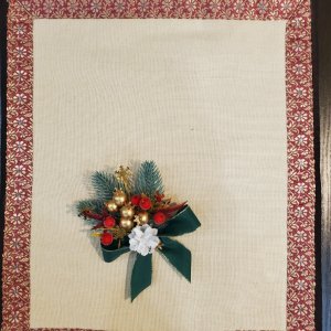 Робота Серветки двосторонні новорічні та мереживні