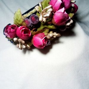 Работа Обруч "Нежная Роза"