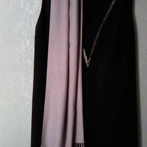 Робота Плаття вовняне зимове р.42 баклажан повсякденне