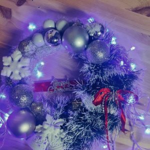Работа Новогодний венок
