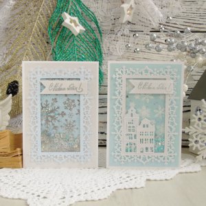 Робота Новорічні листівки-шейкери